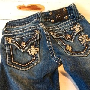 MissMe girls Boot Cut Jeans Size 12